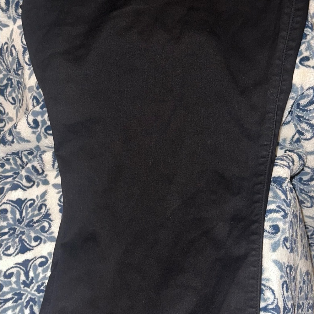 Classic Black Pants - Solid Straight Leg - image 1